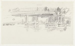 Old Battersea Bridge by James Abbott McNeill Whistler