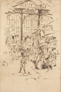 Clothes Exchange, No.II by James Abbott McNeill Whistler