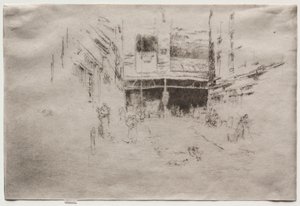 Clothes Exchange, No. 1 by James Abbott McNeill Whistler