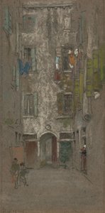 Corte del Paradiso by James Abbott McNeill Whistler