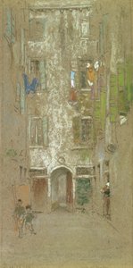 Corte del Paradiso by James Abbott McNeill Whistler