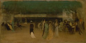 Cremorne Gardens, No. 2, c.1870-80 by James Abbott McNeill Whistler