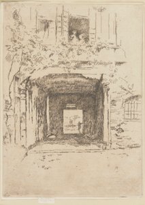 Doorway and Vine by James Abbott McNeill Whistler
