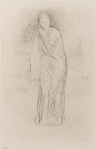 Draped Model by James Abbott McNeill Whistler