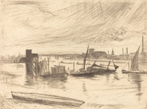 Early Morning, Battersea by James Abbott McNeill Whistler