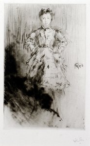 Elinor Leyland by James Abbott McNeill Whistler