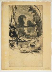 Encamping by James Abbott McNeill Whistler