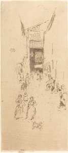 Fleur de Lys Passage by James Abbott McNeill Whistler