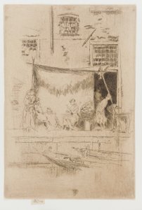 Fruit Stall by James Abbott McNeill Whistler
