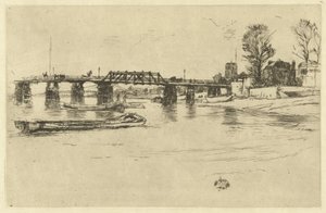 Fulham by James Abbott McNeill Whistler