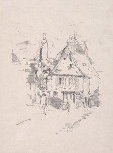 Gabled Roofs, Vitré, 1893