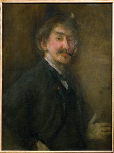 Gold and Brown by James Abbott McNeill Whistler