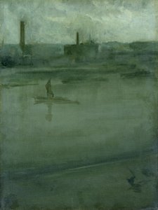 Grey and Silver: The Thames by James Abbott McNeill Whistler