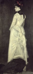Harmony in Flesh Colour and Black: Portrait of Miss Louise Jopling