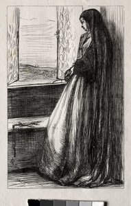 Illustration for Count Bruckhardt in Once a Week by James Abbott McNeill Whistler