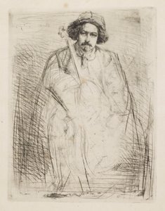J. Becquet, Sculptor by James Abbott McNeill Whistler