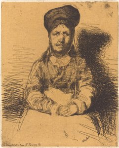 La Retameuse by James Abbott McNeill Whistler