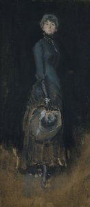 Lady in Gray, ca. 1883