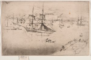 Lagoon: Noon by James Abbott McNeill Whistler