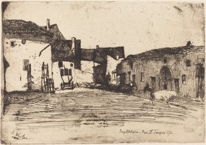 Liverdun, 1858 by James Abbott McNeill Whistler