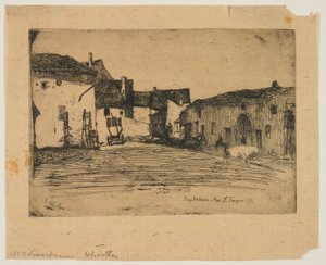Liverdun from Twelve Etchings from Nature by James Abbott McNeill Whistler
