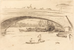London Bridge by James Abbott McNeill Whistler