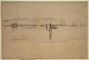 Long Lagoon, c.1879-80 by James Abbott McNeill Whistler