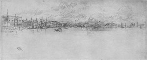Long Venice, c1880, 1904 by James Abbott McNeill Whistler