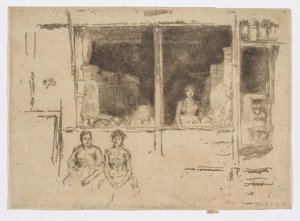 Melon Shop, Hounsditch, c.1886-88