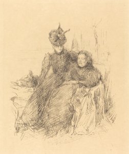 Mother and Daughter by James Abbott McNeill Whistler