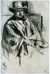 Mr Mann, 1860 1904 by James Abbott McNeill Whistler