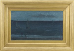 Nocturne: Blue and Silver - Bognor by James Abbott McNeill Whistler
