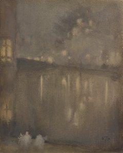Nocturne: Grey and Gold, Canal, Holland, 1882 by James Abbott McNeill Whistler