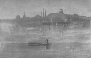 Nocturne: The Thames at Battersea, 1878, 1904