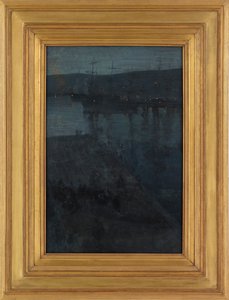 Nocturne in Blue and Gold: Valparaiso by James Abbott McNeill Whistler