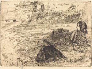 Nursemaid and Child, 1859 by James Abbott McNeill Whistler