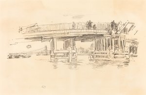 Old Battersea Bridge by James Abbott McNeill Whistler