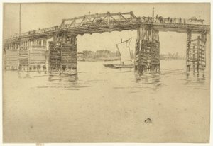 Old Battersea Bridge by James Abbott McNeill Whistler