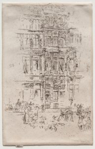Palaces, Brussels by James Abbott McNeill Whistler