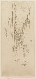 Petite Rue des Bouchers by James Abbott McNeill Whistler