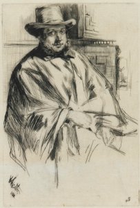 Portrait of a Man, 1860 by James Abbott McNeill Whistler