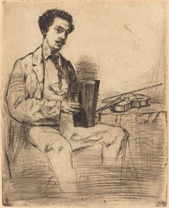 Ross Winans, 1861 by James Abbott McNeill Whistler