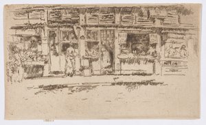 Rue de la Rochefoucault by James Abbott McNeill Whistler