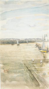 Scene on the Mersey by James Abbott McNeill Whistler
