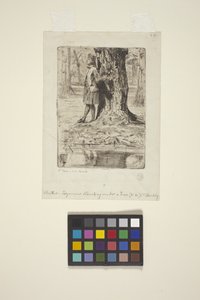 Seymour Standing Under A Tree