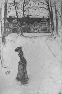 Speke Hall, 1870, 1904 by James Abbott McNeill Whistler