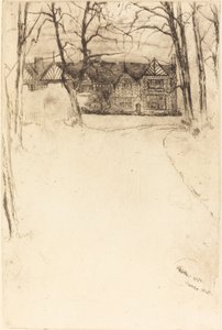 Speke Hall, No.1 by James Abbott McNeill Whistler