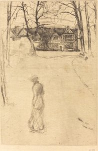 Speke Hall, No.1 by James Abbott McNeill Whistler