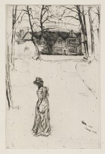 Speke Hall, No. 1, 1870 by James Abbott McNeill Whistler