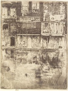 Square House, Amsterdam, 1889 by James Abbott McNeill Whistler